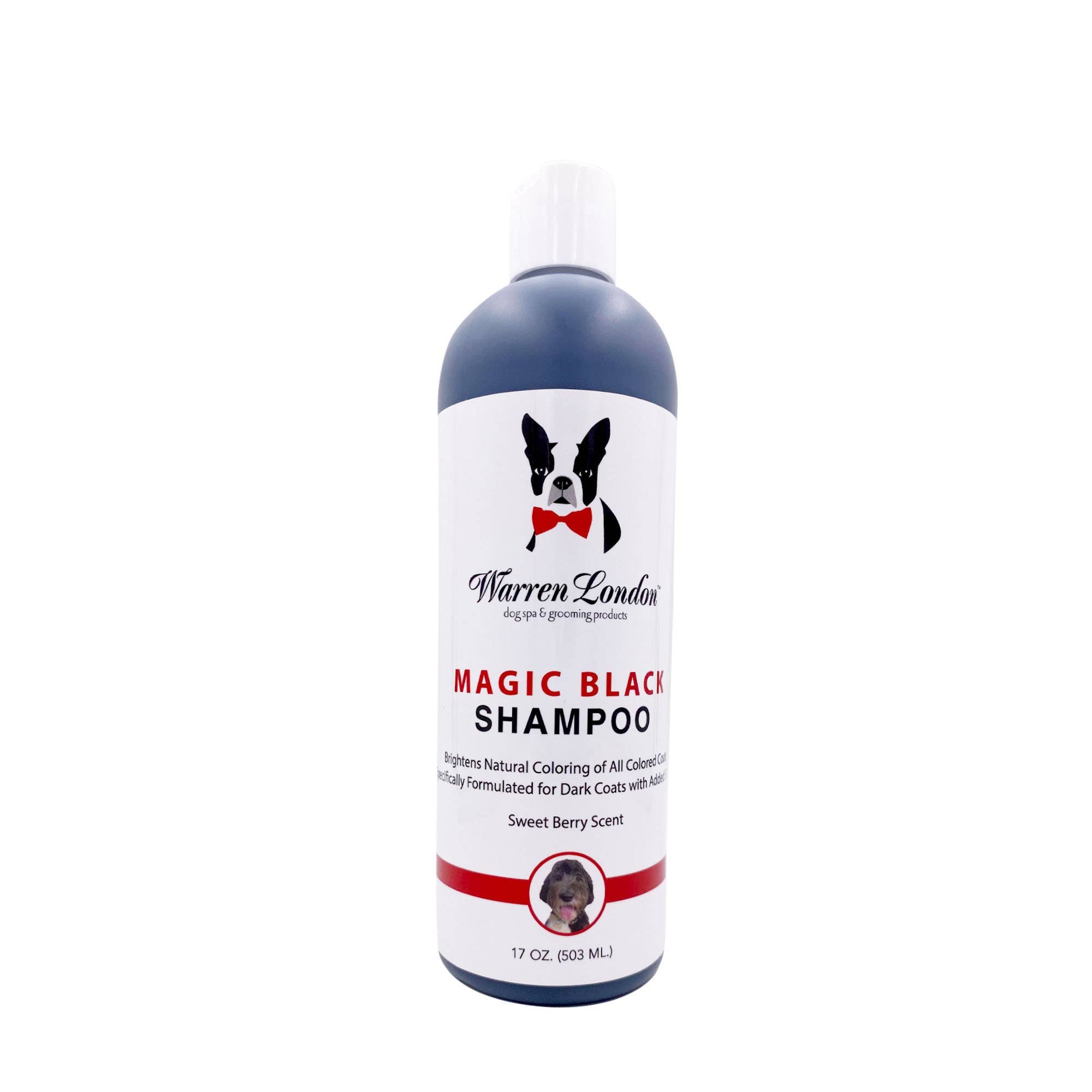 Magic Black Brightening Dog Shampoo: 17oz